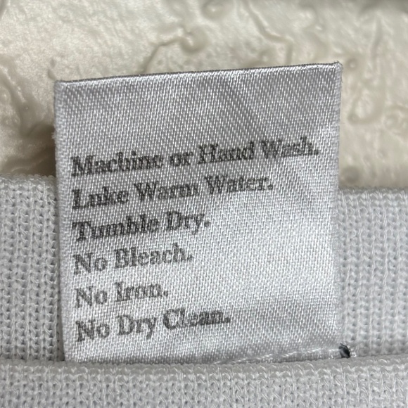 Misook White Pull On Straight Leg Knit Pants Career Women's Size Extra Large - Picture 8 of 8